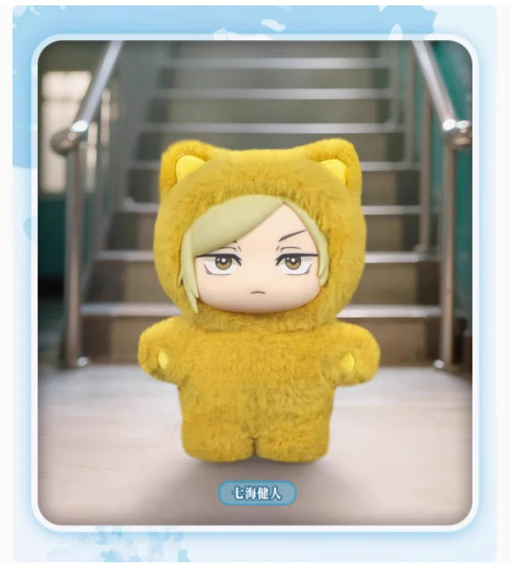 Original  Jujutsu Kaisen 2 Cat Ear Plushie Series Blind Box Mystery Box Anime Figure Room Decoration Collection Kids Gifts