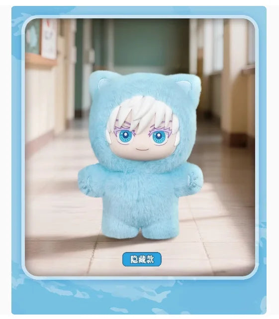 Original  Jujutsu Kaisen 2 Cat Ear Plushie Series Blind Box Mystery Box Anime Figure Room Decoration Collection Kids Gifts